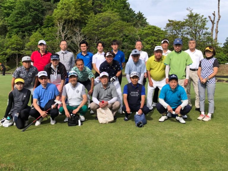 5月15日 レイク浜松カントリークラブにて同窓会主催のゴルフコンペが開催されました